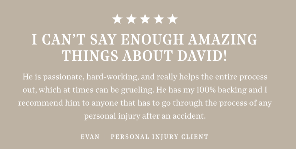 Personal injury review after accident